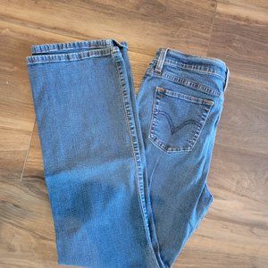 Women's Levi's 512 Perfectly Slimming Straight Leg Jeans 12M